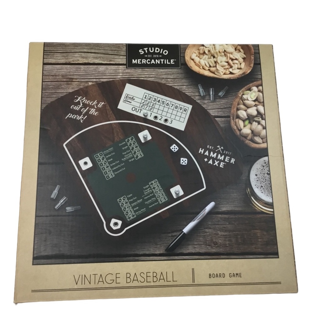 Studio Mercantile Vintage Baseball Board Game Sealed